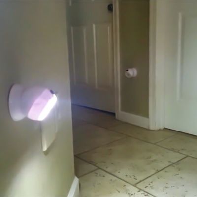 Image showing  Revolution Rotatable COB LED Motion Activated Magnetic Spotlight 3 pk.