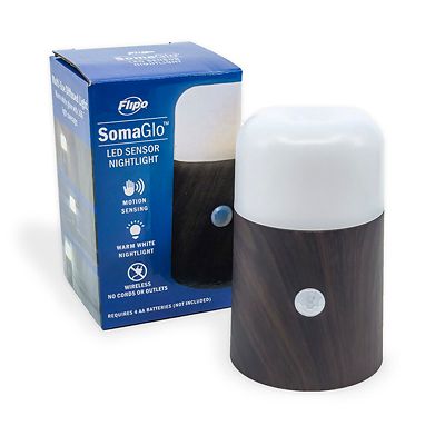 Image showing  Wood Grain SomaGlo Motion Activated Light