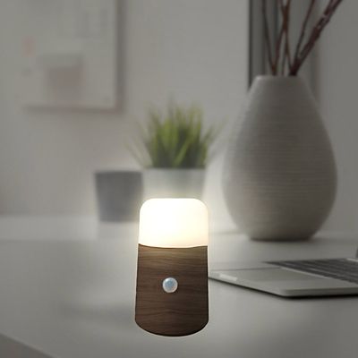 Image showing  Wood Grain SomaGlo Motion Activated Light