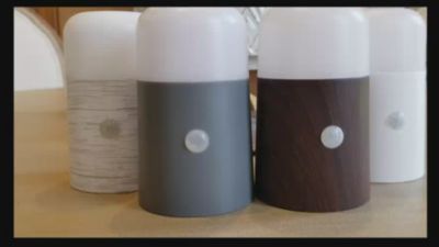 Image showing  Wood Grain SomaGlo Motion Activated Light