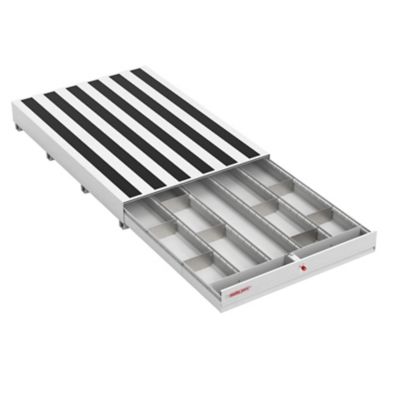 Image showing  PACK RAT Steel Truck Storage Drawer Unit, White, 72 in. x 48 in. x 9.5 in.