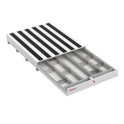 Image showing  PACK RAT Steel Truck Storage Drawer Unit, White, 60 in. x 48 in. x 9.5 in.