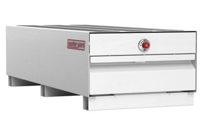 Image showing  PACK RAT Steel Truck Storage Drawer Unit, White, 48 in. x 20 in. x 13 in.