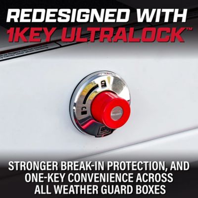 Image showing 6 th Weather Guard PACK RAT Steel Truck Storage Drawer Unit, White, 48 in. x 20 in. x 13 in.