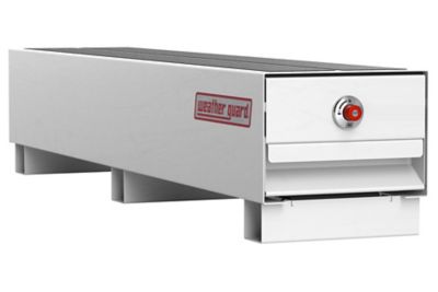 Image showing  PACK RAT Slim Steel Truck Storage Drawer Unit, White, 48 in. x 10.25 in. x 9.5 in.