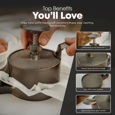 Image showing  Spring Loaded Patty Press Maker