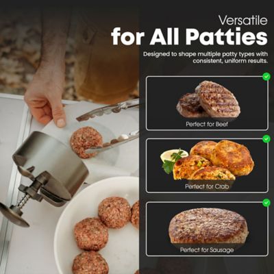 Image showing  Spring Loaded Patty Press Maker