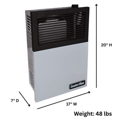 Image showing  Dual Fuel Direct Vent Gas Heater