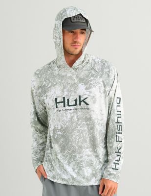 Image showing 0 th Huk Pursuit Mossy Oak Short Sleevey Oak Long Sleeve Hoodie