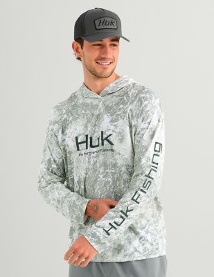 Image showing 1 th Huk Pursuit Mossy Oak Short Sleevey Oak Long Sleeve Hoodie