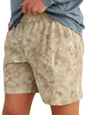 Huk Airweight KC Printed Short, Brown