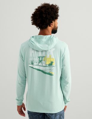 Huk Boat Lab Hoodie T-Shirt