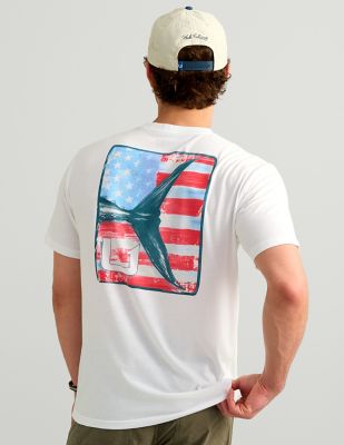 Huk KC Americana Short Sleeve T-Shirt