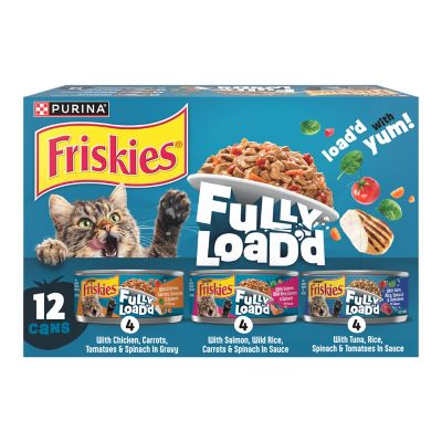 Purina Friskies Fully Loadd Wet Cat Food Variety Pack