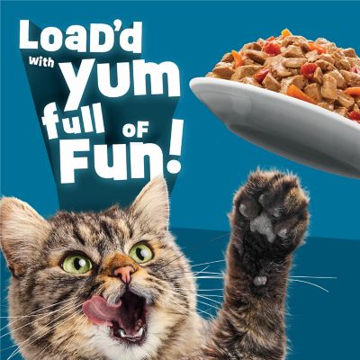 Image showing  Friskies Fully Loadd Wet Cat Food Variety Pack