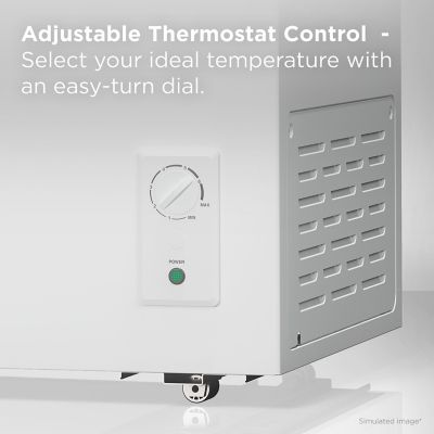 Image showing  3.4 cu. ft. Chest Freezer with Freezer, White