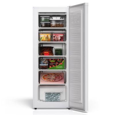 Image showing 5 th TCL 5.7 cu. ft. Upright Freezer in White