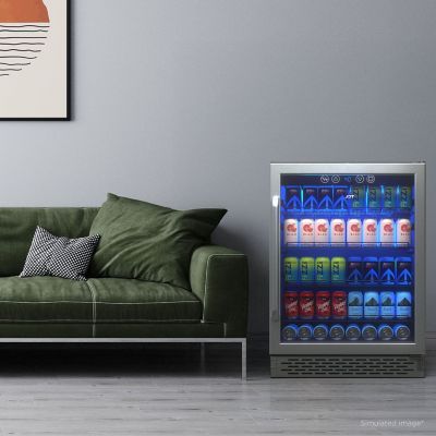 Image showing 9 th TCL 5.3 cu. ft. Single Zone 161 Cans Beverage Cooler