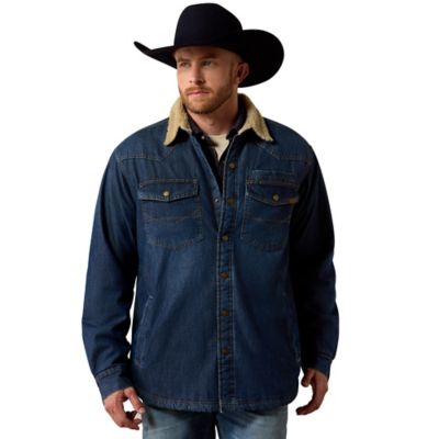Ariat Men's Sherpa Lined Shirt Jacket