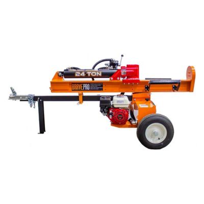 Image showing 7 th Brave Log Splitter 24 Ton Honda GX160