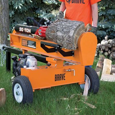 Image showing 6 th Brave Log Splitter 30 Ton Honda GC190