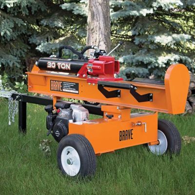 Image showing 7 th Brave Log Splitter 30 Ton Honda GC190
