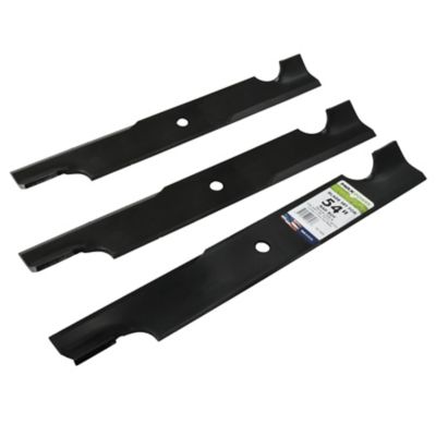 Image showing  3 Heavy Duty Blades Set for 54 in. Bad Boy Mowers, Replaces OEM numbers 038-0001-00, Z2131-62152