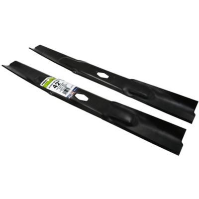 Image showing  2 Blade Set for 42 in. MTD, Cub Cadet, Troy-Bilt Mowers, Replaces OEM numbers 742P05177, 742-05177