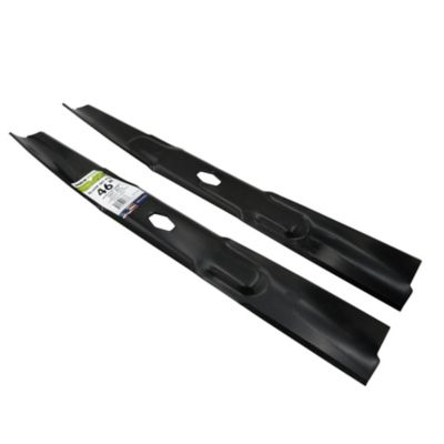 Image showing  2 Blade Set for 46 in. MTD, Cub Cadet, Troy-Bilt Mowers, Replaces OEM numbers 742-05510, 742P05510