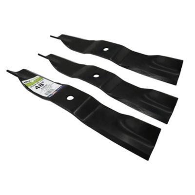 Image showing  3 blades for 48 in. Bobcat mowers. Replaces OEM numbers 112111-01, 0450200, 00450200, 50-1933, 50-2585