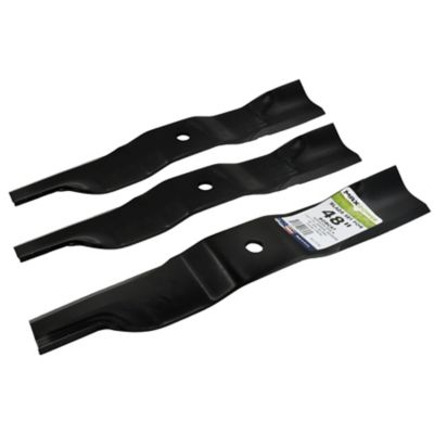 Image showing  3 blades for 48 in. Bobcat mowers. Replaces OEM numbers 112111-01, 0450200, 00450200, 50-1933, 50-2585