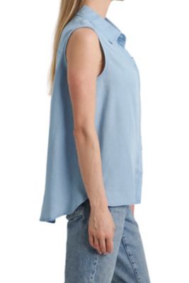 Image showing  Vintage Thread Woman Sleeveless Pocket Shirt