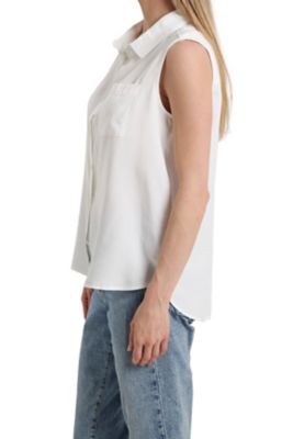 Image showing  Vintage Thread Woman Sleeveless Pocket Shirt