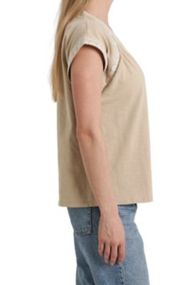 Image showing  Woman SS Vneck Top
