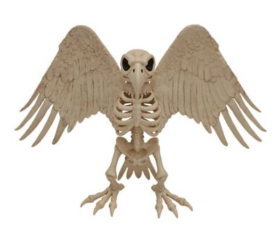 Red ShedBald Eagle Halloween Skeleton
