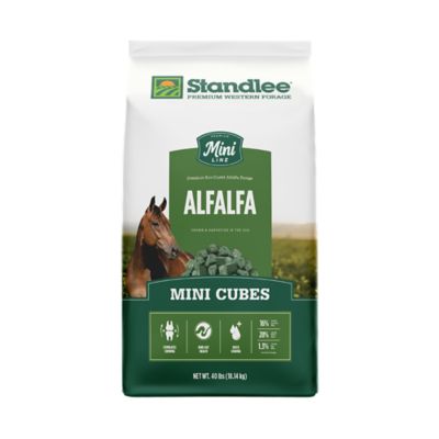 Standlee Alfalfa Mini Cubes, 40 lb. Bag