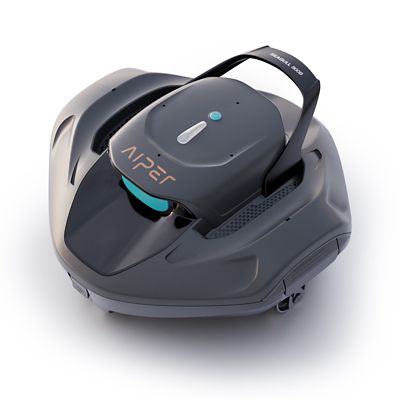 Aiper Intelligent SG 800B Cordless Robotic Pool Vacuum for Above-Ground Pools 860 sq. ft. with 22 GPM Suction Power
