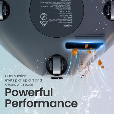 Image showing  SG 800B Cordless Robotic Pool Vacuum for Above-Ground Pools 860 sq. ft. with 22 GPM Suction Power