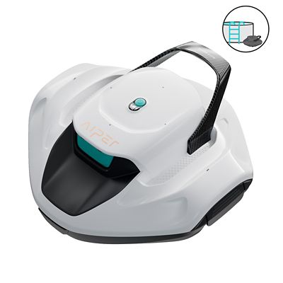 Aiper Intelligent Scuba 800W Cordless Robotic Pool Cleaner, 1320 GPH Suction, 90-Min Runtime for Above-Ground Pools