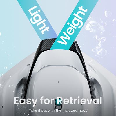 Image showing 7 th Aiper Intelligent Scuba 800 W Cordless Robotic Pool Cleaner, 1320 GPH Suction, 90 min. Runtime for Above-Ground Pools