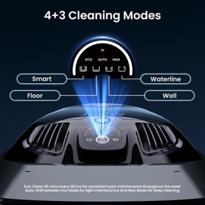 Image showing  Scuba X1 Pro Adaptive Robotic Pool Cleaner, Ultra-Fine Filtration, Works with HydroComm Pure, 6600 GPH