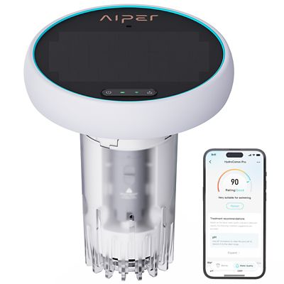 Aiper Intelligent HydroComm Pro Water Quality Monitor for Scuba X1 Series, Underwater Communication, Tracks TDS & pH