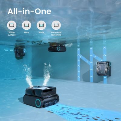 Image showing  Scuba X1 Pro Max Robotic Pool Cleaner with FlexiPath 2.0, OmniSense+ 2.0, TVC Engine & App Control