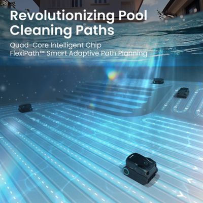 Image showing  Scuba X1 Pro Max Robotic Pool Cleaner with FlexiPath 2.0, OmniSense+ 2.0, TVC Engine & App Control