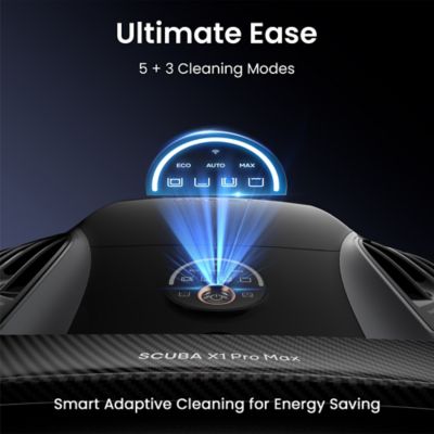 Image showing  Scuba X1 Pro Max Robotic Pool Cleaner with FlexiPath 2.0, OmniSense+ 2.0, TVC Engine & App Control