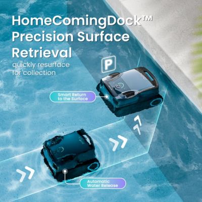 Image showing 6 th Aiper Intelligent Scuba X1 Pro Max Robotic Pool Cleaner with FlexiPath 2.0, OmniSense+ 2.0, TVC Engine & App Control