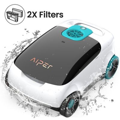 Aiper Intelligent Scuba L1 Cordless Robotic Pool Cleaner for Above-Ground Pools up to 1100 sq. ft. with Bumper Protection