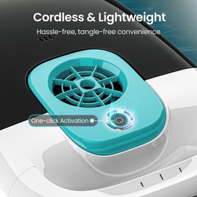 Image showing 5 th Aiper Intelligent Scuba L1 Cordless Robotic Pool Cleaner for Above-Ground Pools up to 1100 sq. ft. with Bumper Protection