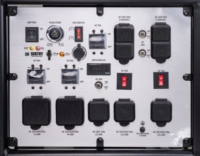 Image showing  28000W Tri Fuel Generator with CO Sentry