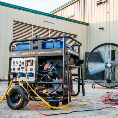 Image showing  28000W Tri Fuel Generator with CO Sentry